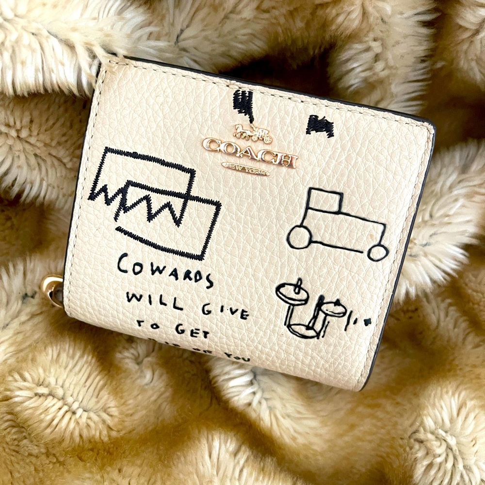 Coach x Basquiat wallet